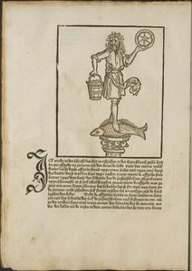 Ilustración del incunable: Cronecken der Sassen (Las Crónicas de Sajonia) de Conrad Bote